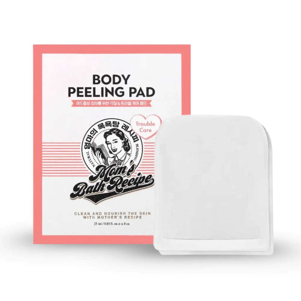 باد تقشير الجسم لعلاج مشاكل البشرة موم باث – 25مل | Mom's Bath Recipe Body Peeling Pad Trouble Care – 25ml