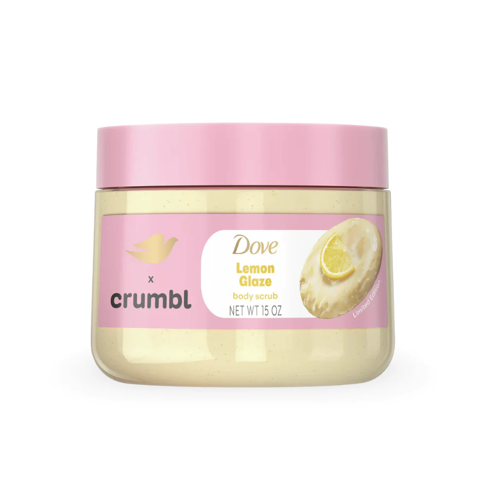 مقشر جسم دوف كرامبل بالليمون كوكي | Dove Crumbl Exfoliating Body Scrub Lemon Cookie