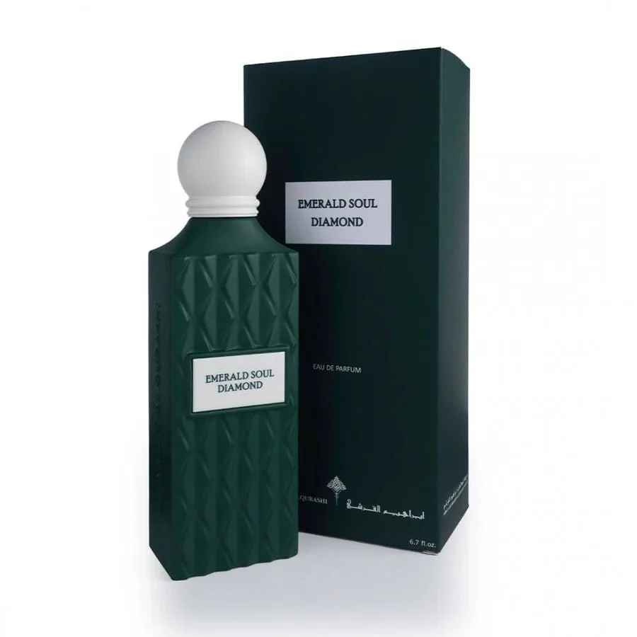 عطر  إيميرالد سول دايموند ابراهيم القرشي - 200مل | Ibrahim Al Qurashi Emerald Soul Diamond Perfume - Image 2