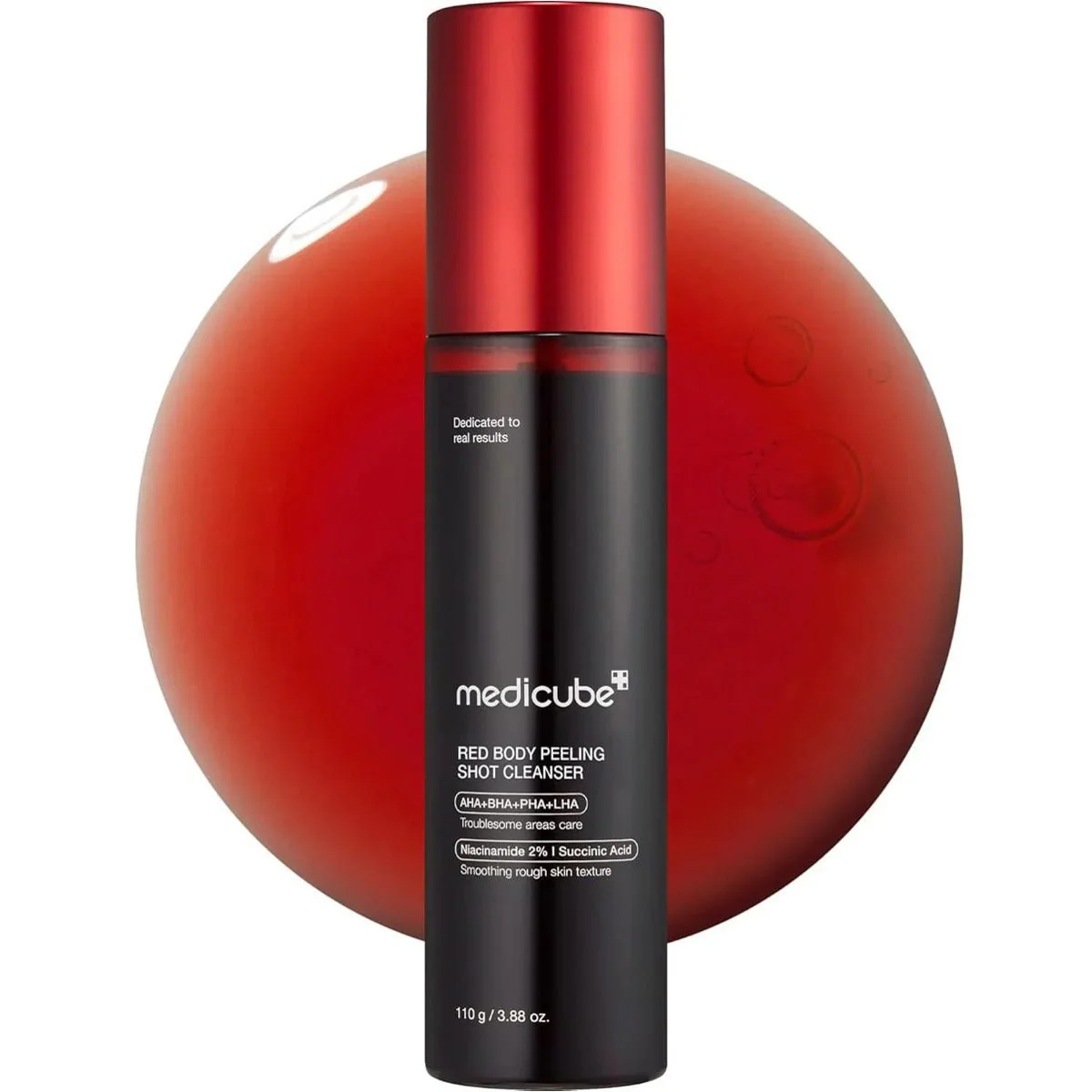 مقشر الجسم لمكافحة حب الشباب ميدكيوب | Medicube Red Acne Body Peeling Shot - Image 3