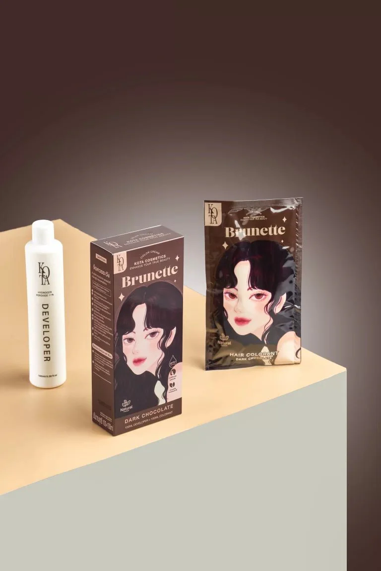 صبغة شعر لون شوكولاتة داكنة كوتا | Kota BRUNETTE – DARK CHOCOLATE - Image 3