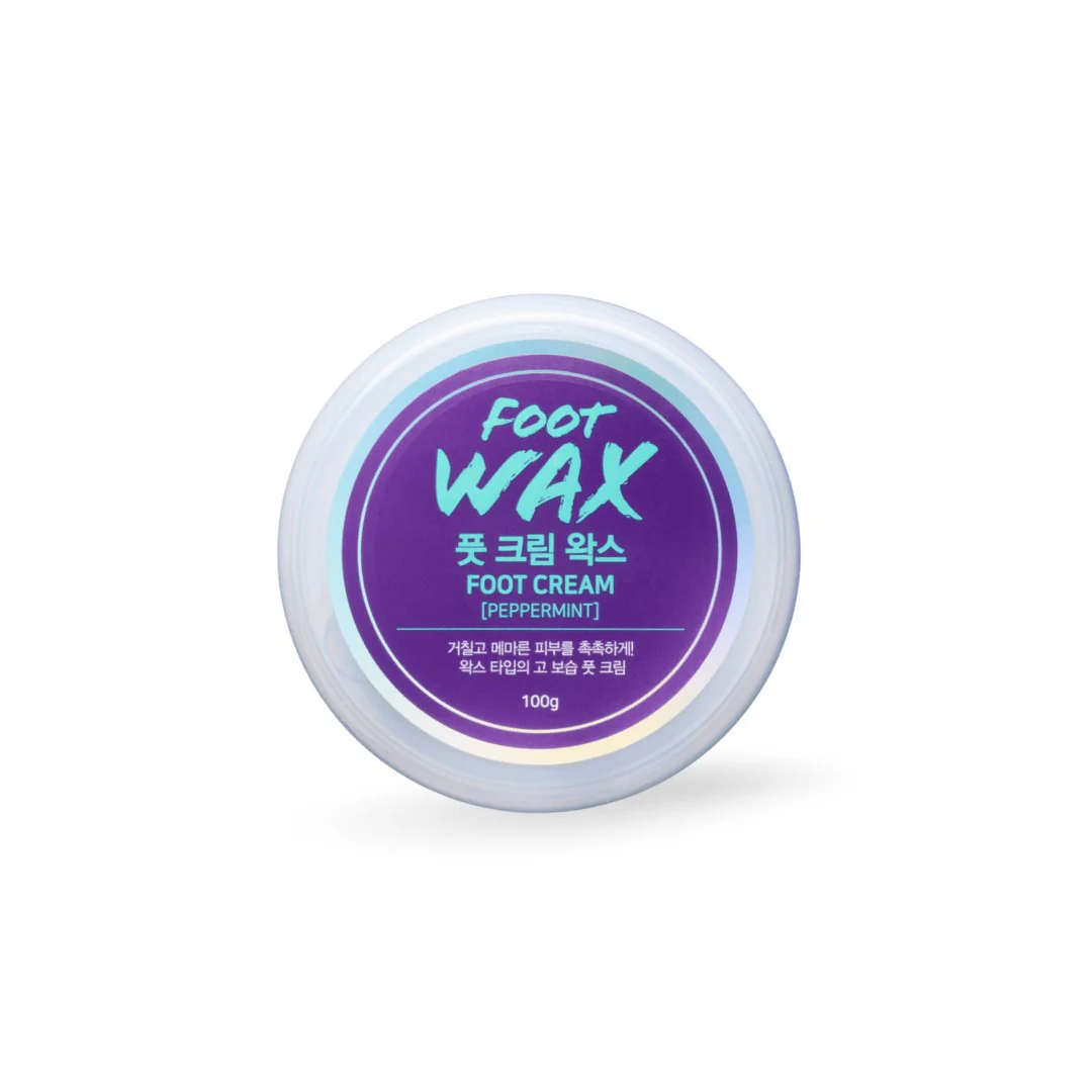 كريم واكس للقدم - 100غرام | Baren Peppermint Cooling Intensive Foot Cream