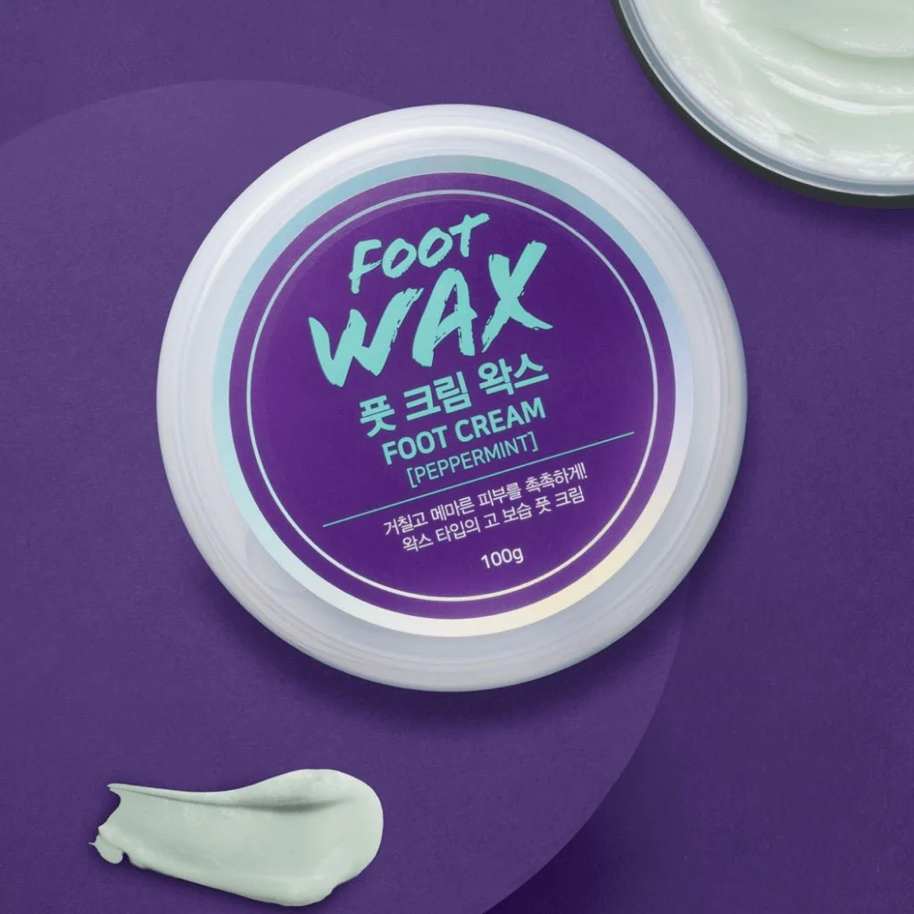 كريم واكس للقدم - 100غرام | Baren Peppermint Cooling Intensive Foot Cream - Image 2