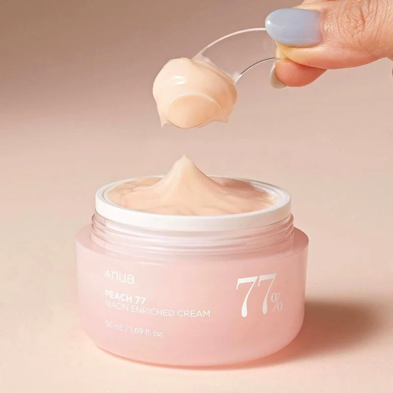 انوا كريم الخوخ 77 - 50مل | Anua Peach 77 Niacin Enriched Cream - Image 3