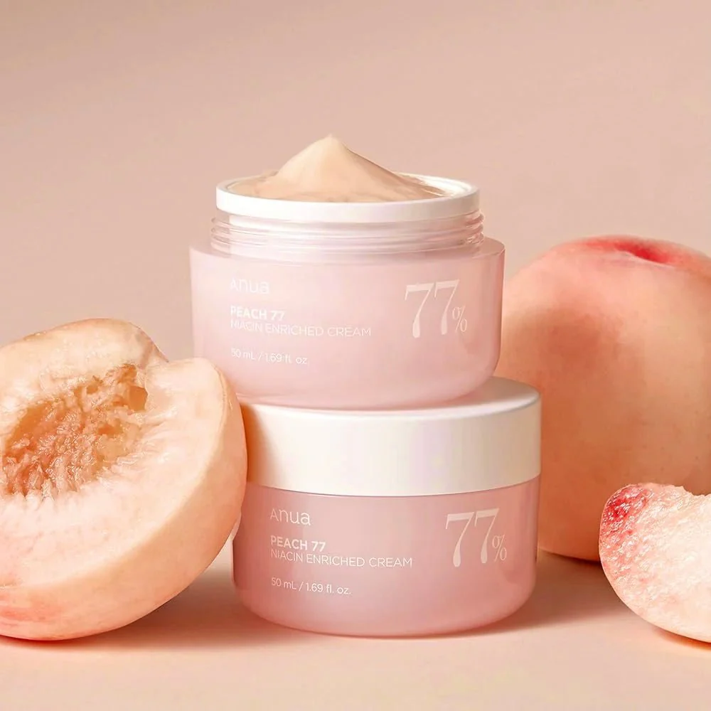 انوا كريم الخوخ 77 - 50مل | Anua Peach 77 Niacin Enriched Cream - Image 4