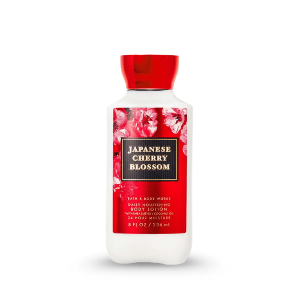 لوشن جسم زهرة الكرز الياباني باث اند بودي | Bath & Body Works Japanese Cherry Blossom Body Lotion