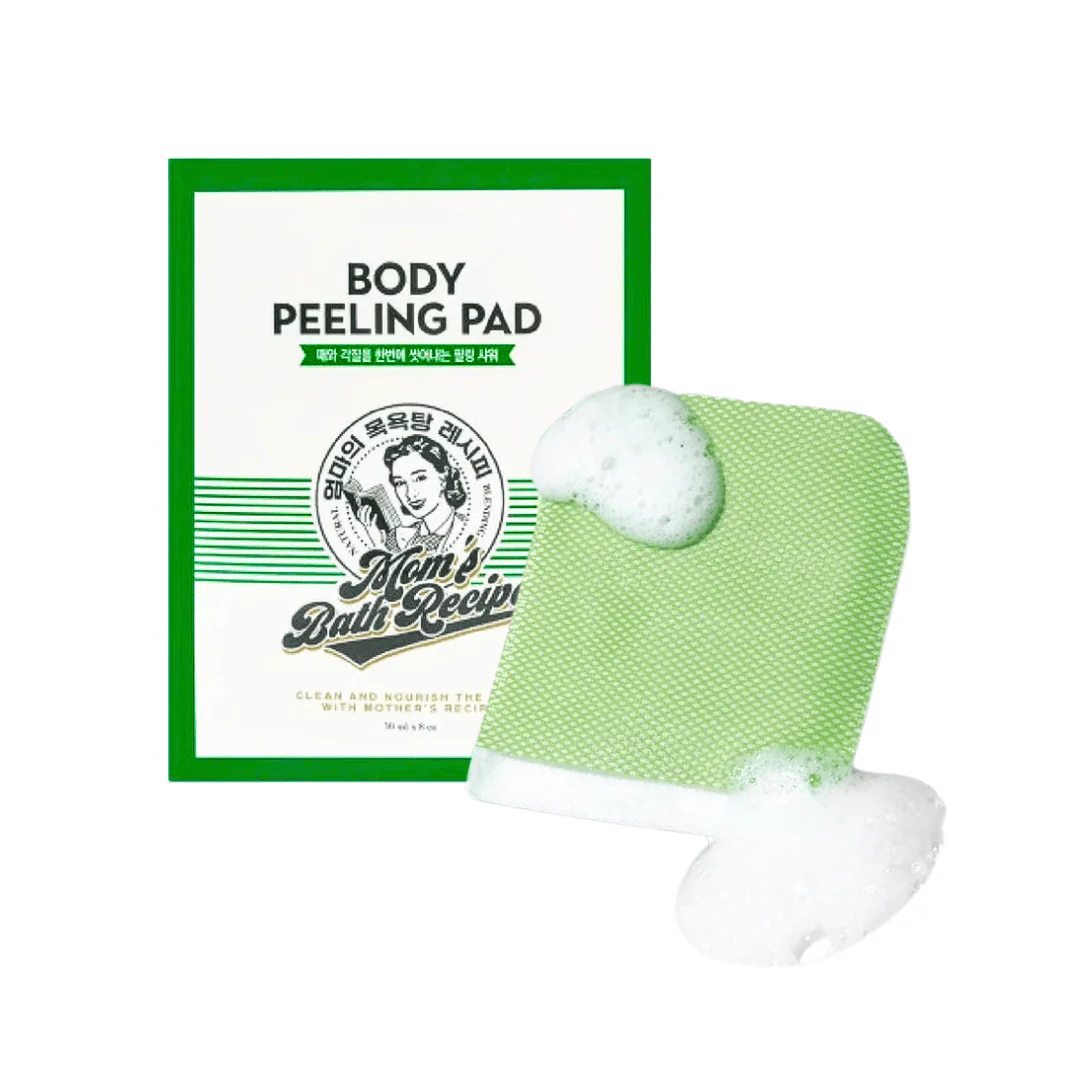 باد تقشير الجسم موم باث | Mom’s Bath Recipe Body Peeling Pad