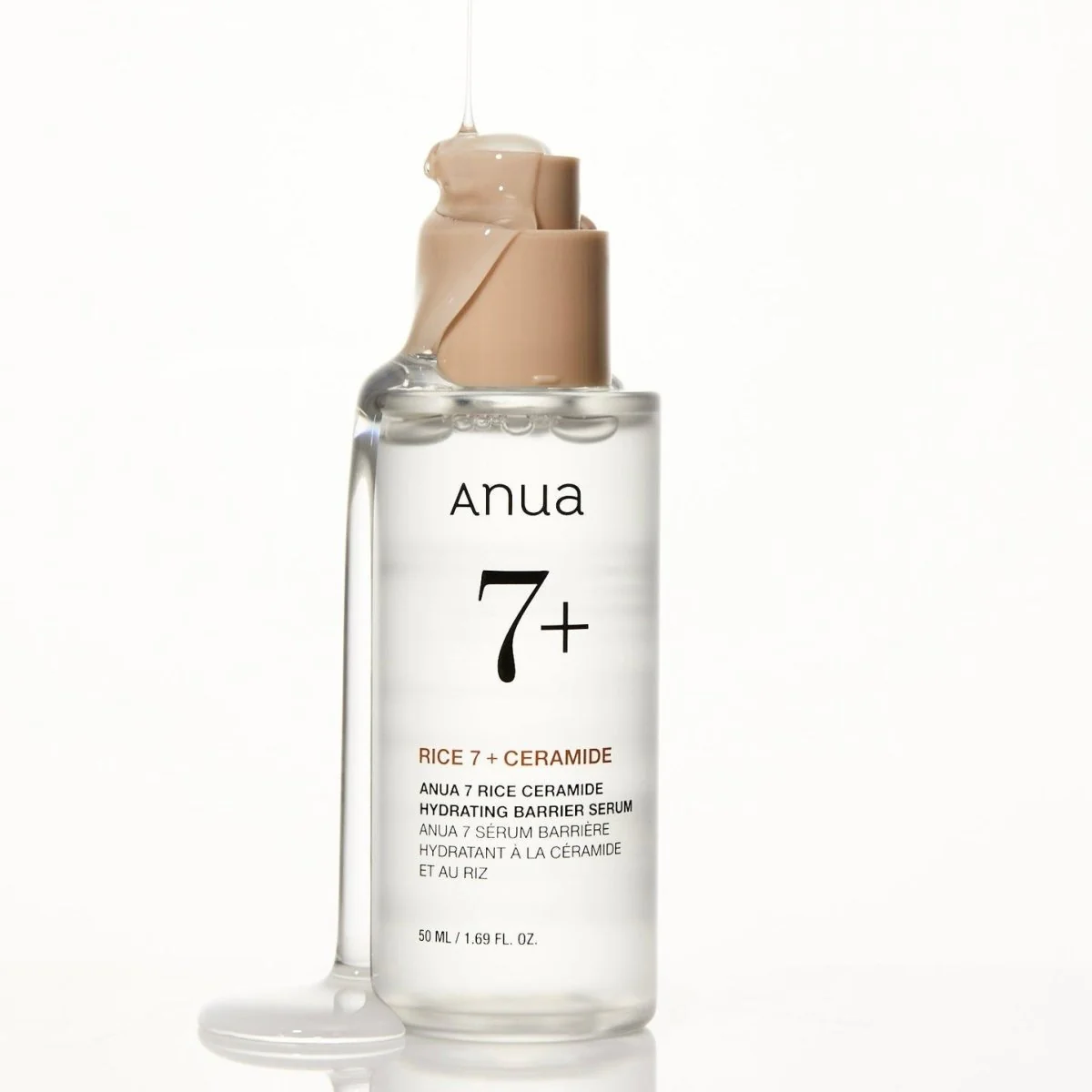 انوا سيروم الارز و السيراميد - 50مل | Anua 7 Rice Ceramide Hydrating Barrier Serum - Image 2
