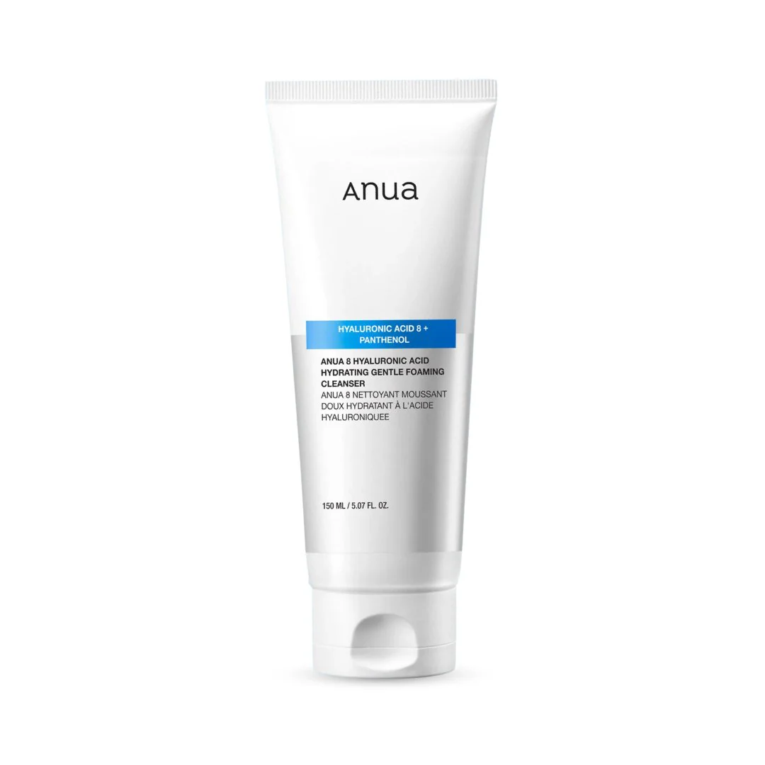 غسول انوا هيالورونيك اسيد - 150مل | Anua 8 Hyaluronic Acid Hydrating Gentle Foaming Cleanser