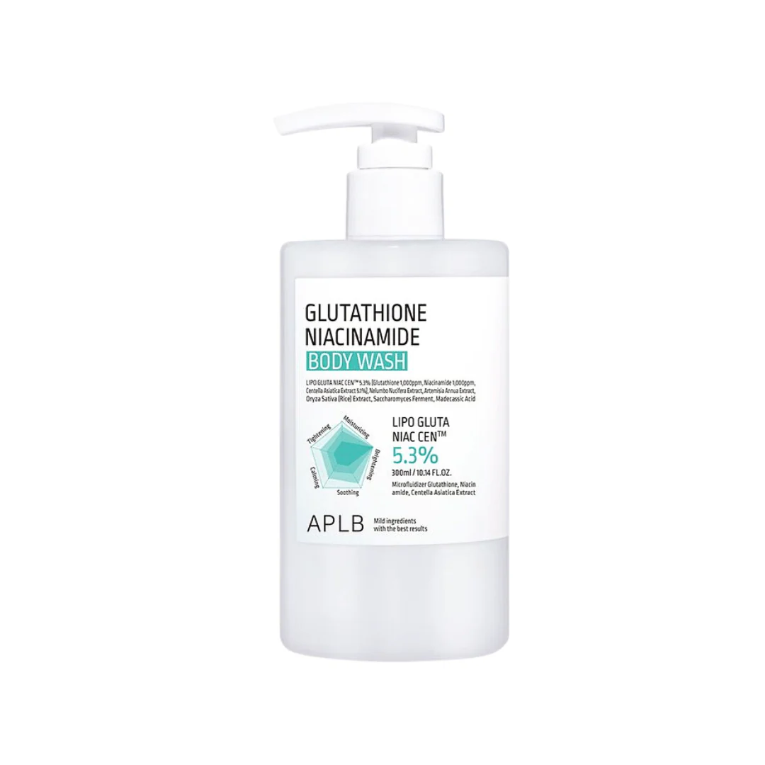 غسول جلوتاثيون للجسم - 300مل | APLB glutathione niacinamide body wash