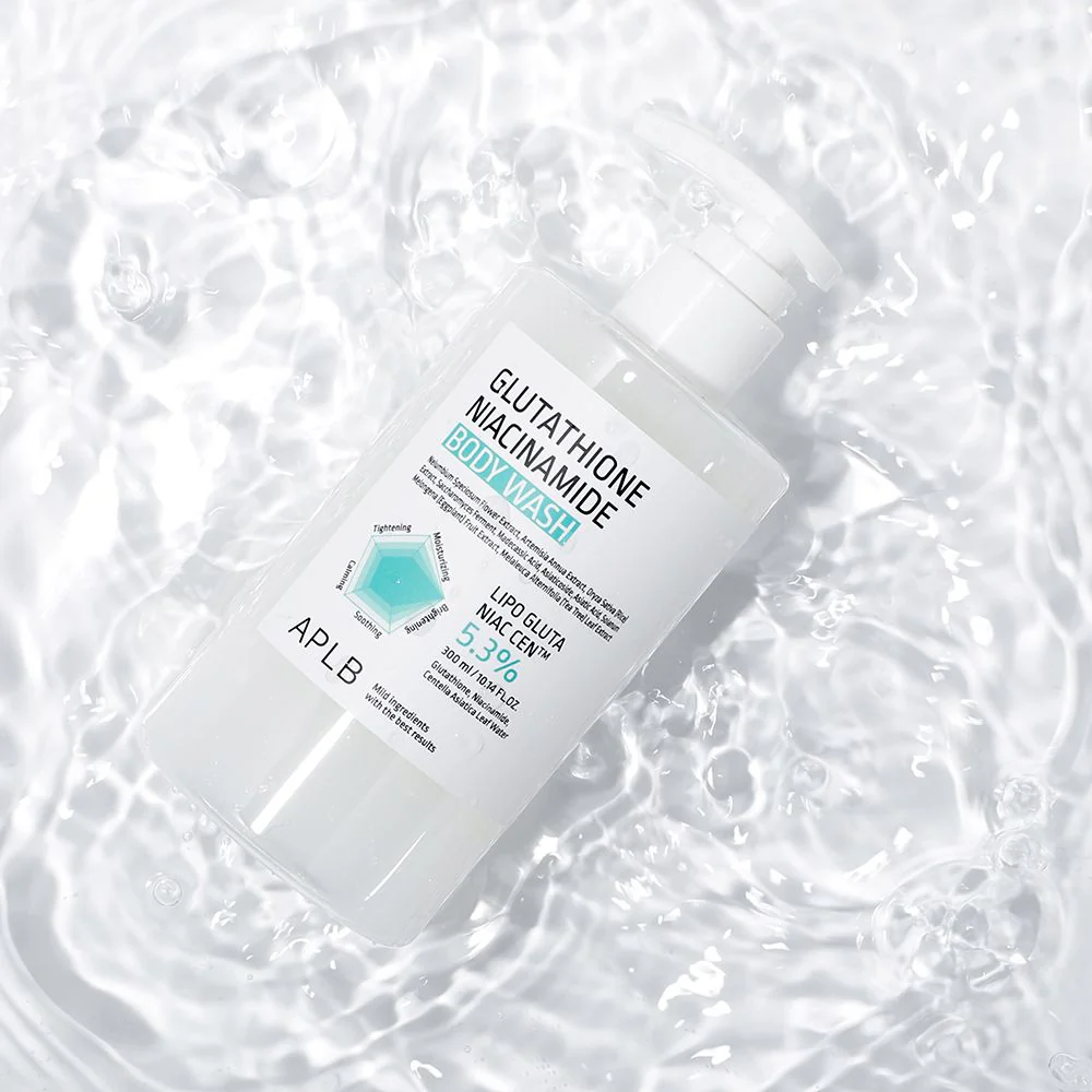 غسول جلوتاثيون للجسم - 300مل | APLB glutathione niacinamide body wash - Image 2
