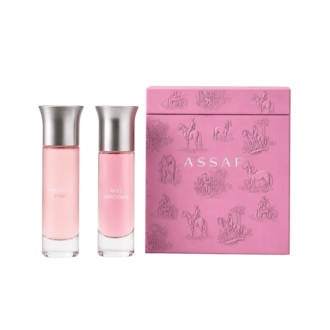 بكج عطر اروكيت بنك + عطر مس اروكيت عساف | Assaf arrogate pink and miss arrogate perfume