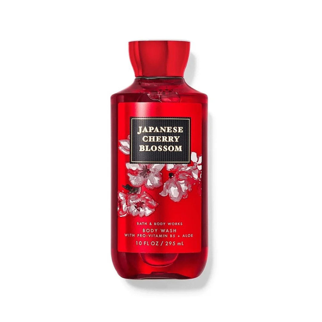 غسول جسم زهرة الكرز الياباني باث اند بودي - 295مل | Bath & Body Works Japanese cherry blossom body wash