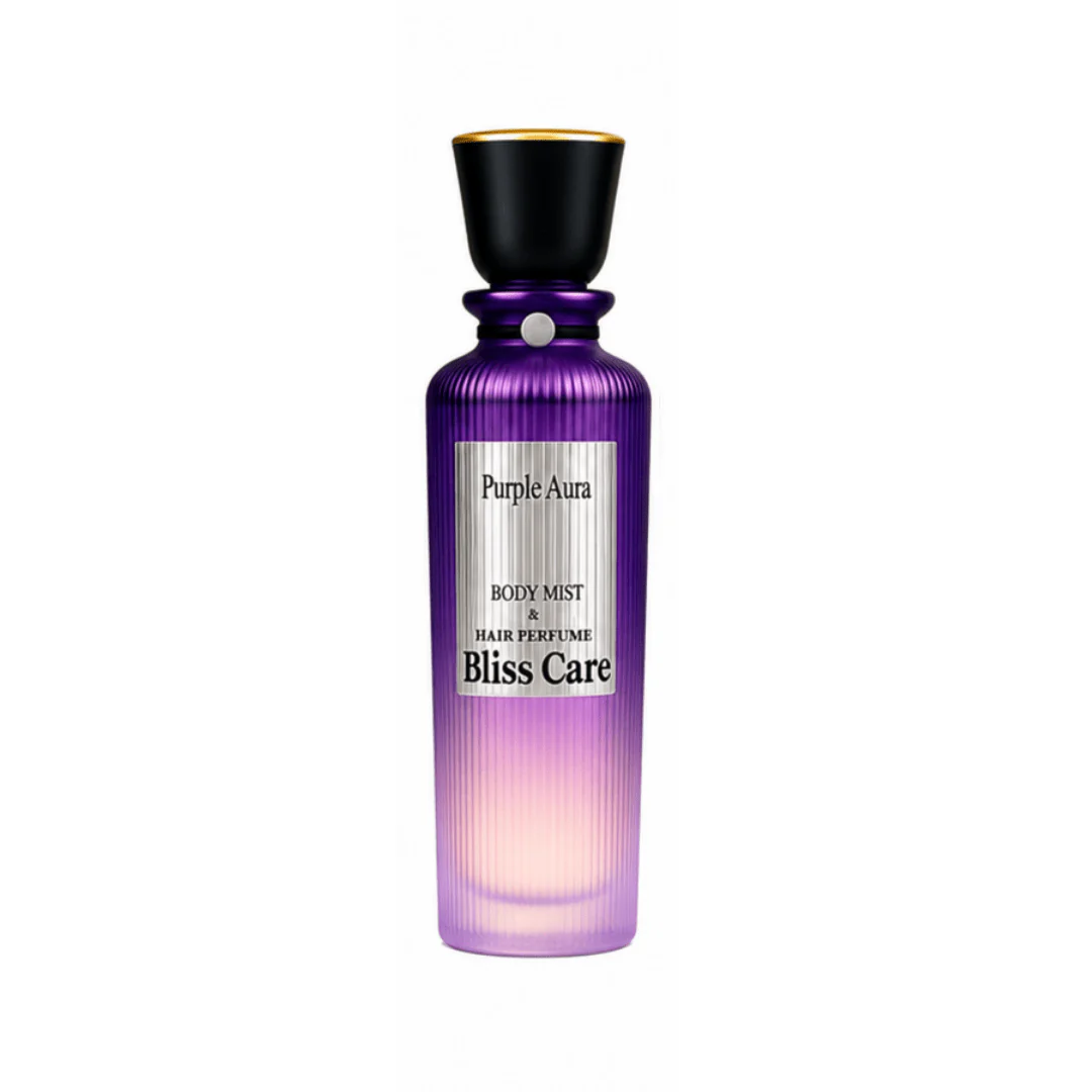عطر و مست للشعر والجسم بربل اورا بلس كير | Bliss Care purple aura body mist & hair perfume - Image 2