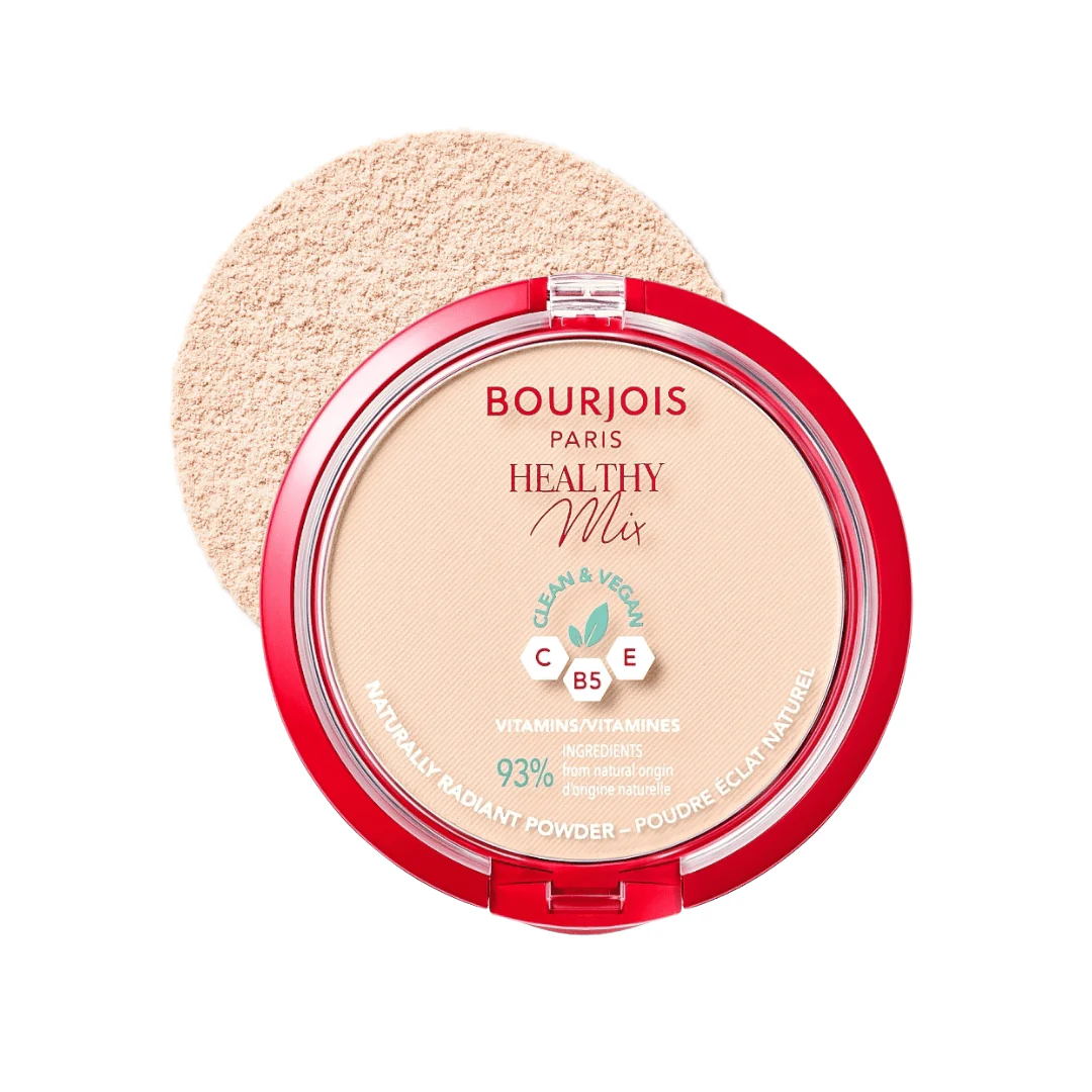 باودر هيلثي مكس برجوا درجة 01 | Bourjois healthy mix vitamins naturally radiant powder 01