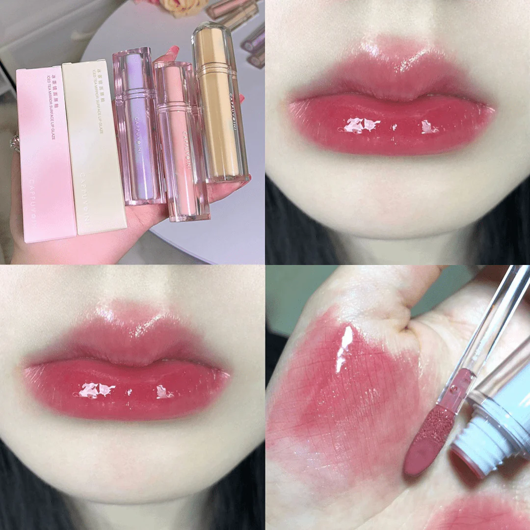 كلوس ايس تي كابوفيني | Cappuvini Ice Tea Mirror Lip Gloss - Image 6