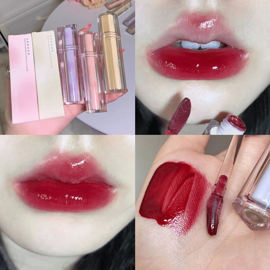كلوس ايس تي كابوفيني | Cappuvini Ice Tea Mirror Lip Gloss - Image 9