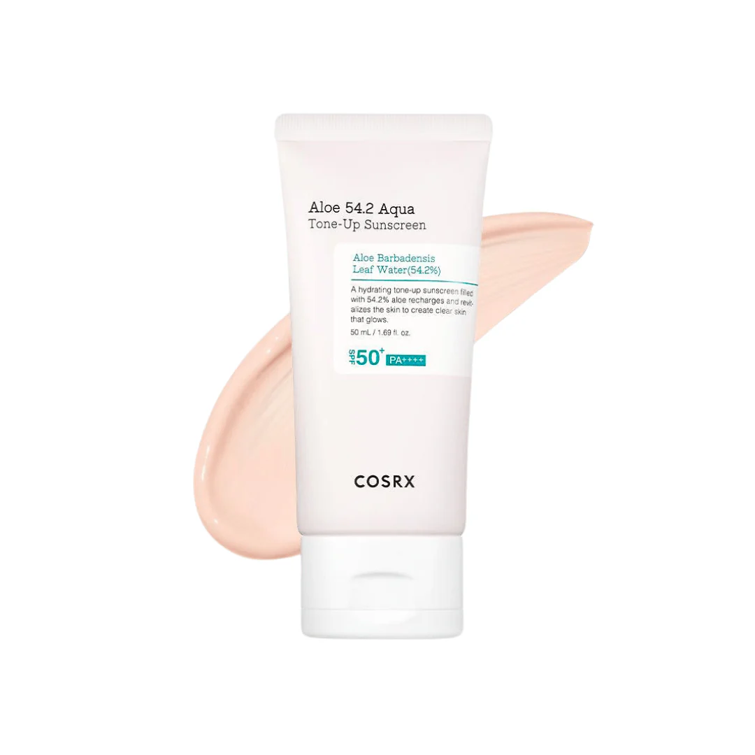واقي شمس مع لون كوزركس - 50مل | Cosrx aloe 54.2 aqua tone-up sunscreen