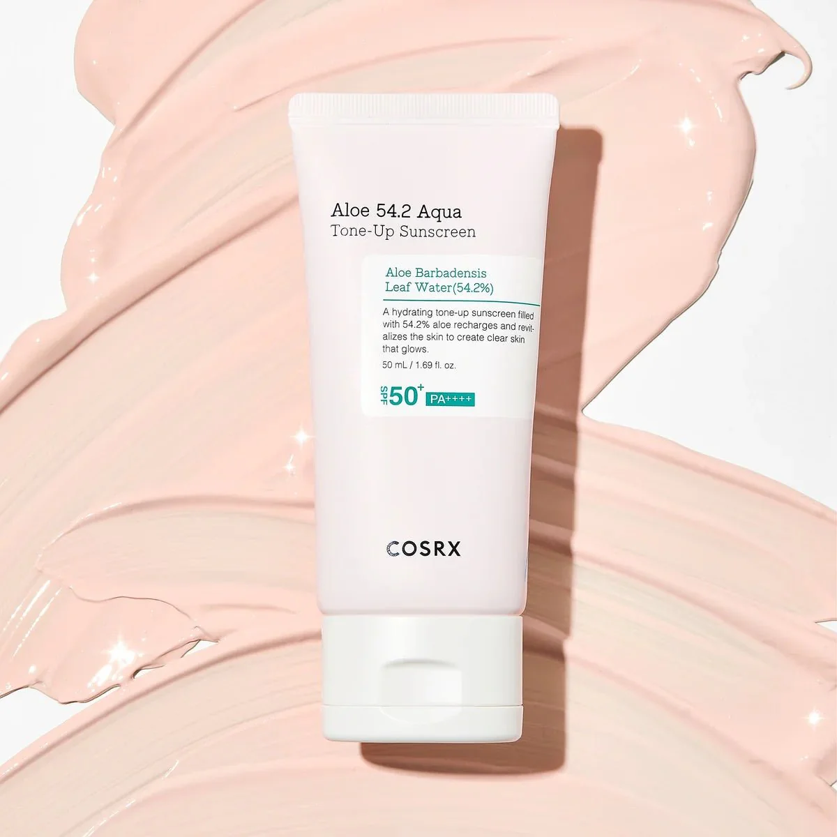 واقي شمس مع لون كوزركس - 50مل | Cosrx aloe 54.2 aqua tone-up sunscreen - Image 2