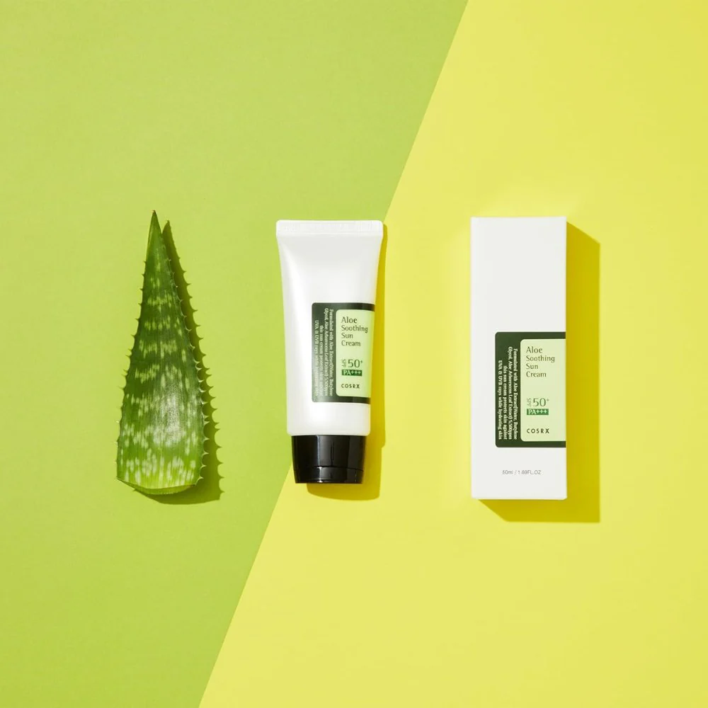 واقي شمس بالصبار كوزركس - 50مل | Cosrx Aloe Soothing Sun Cream SPF50 PA+++ - Image 3
