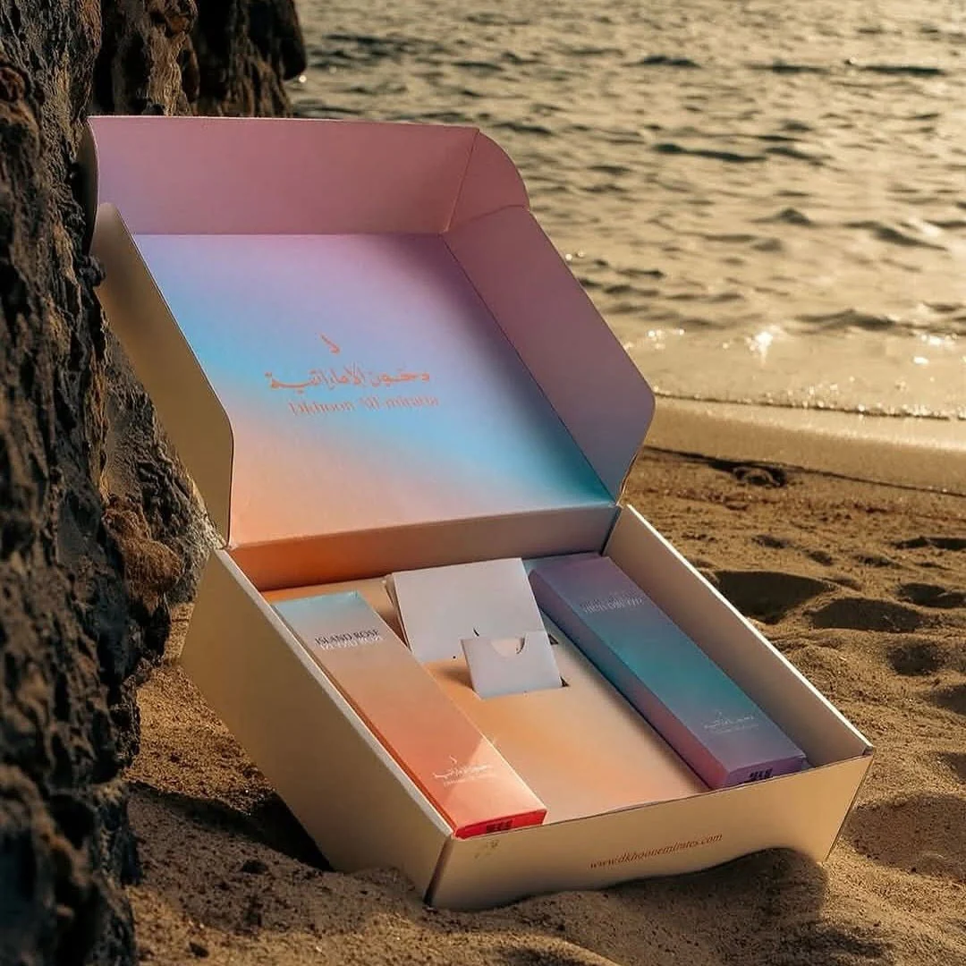 مجموعة عطور سمر دخون الاماراتية - 200مل | Dkhoon Alemiratia summer collection - Image 2