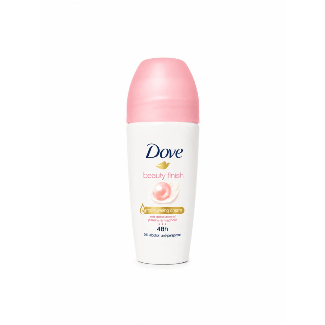 مزيل عرق رول بالياسمين دوف - 50مل | Dove beauty finish with a classic  scent of jasmine & magnolia roll on deodorant