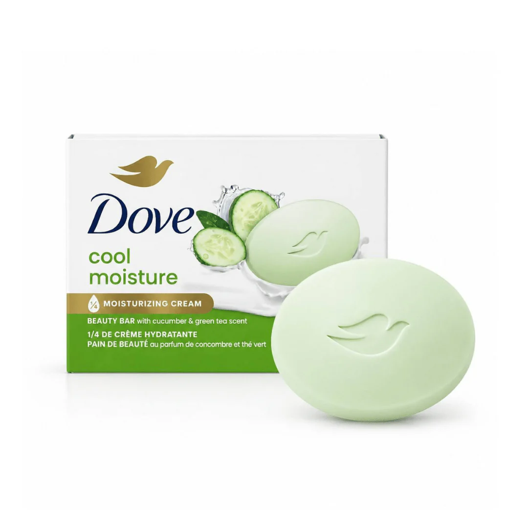 صابونة دوف بالخيار و الشاي الاخضر | Dove cool moisture beauty bar