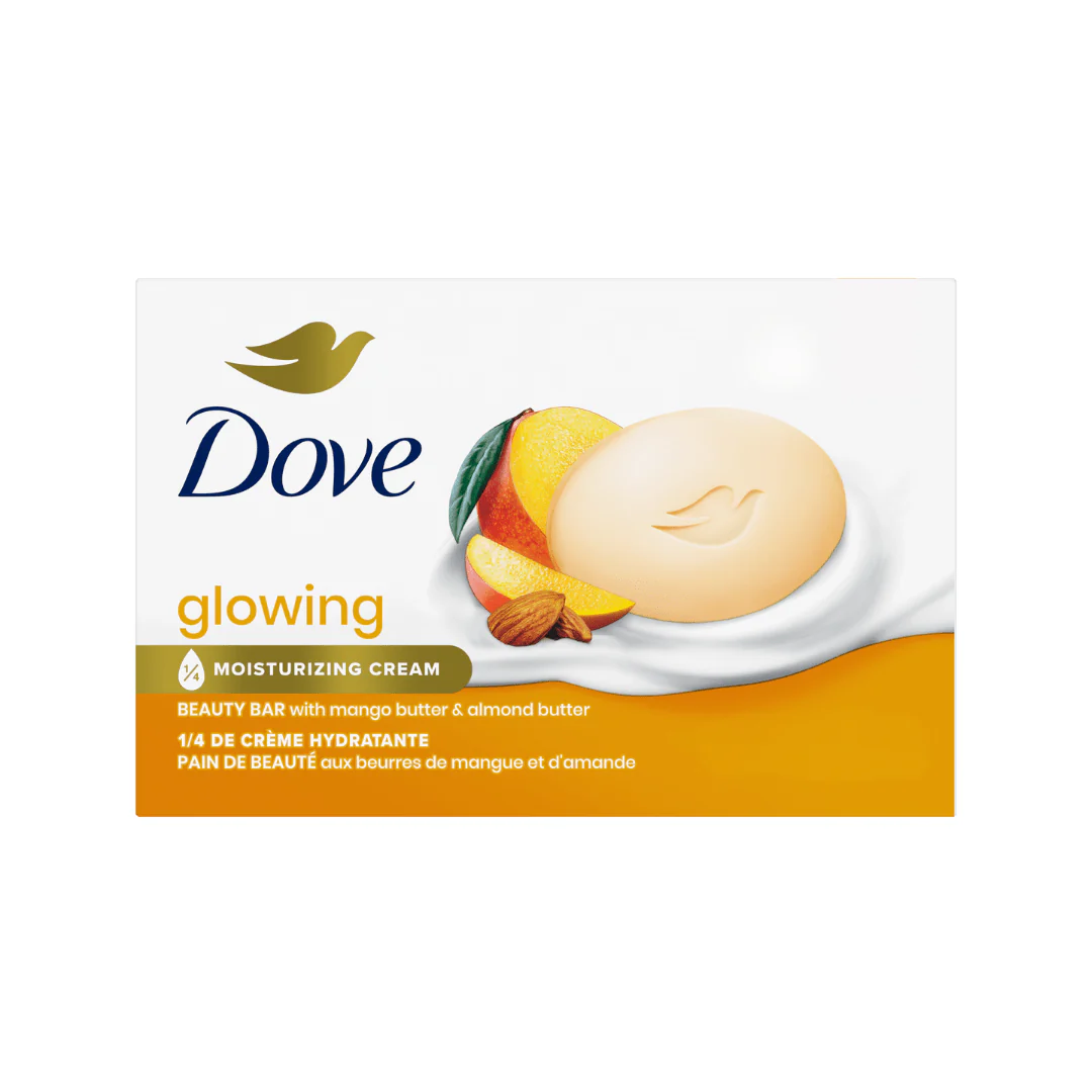 صابونة دوف بزبدة اللوز و المانجو | Dove glowing beauty bar with mango & almond butter - Image 2