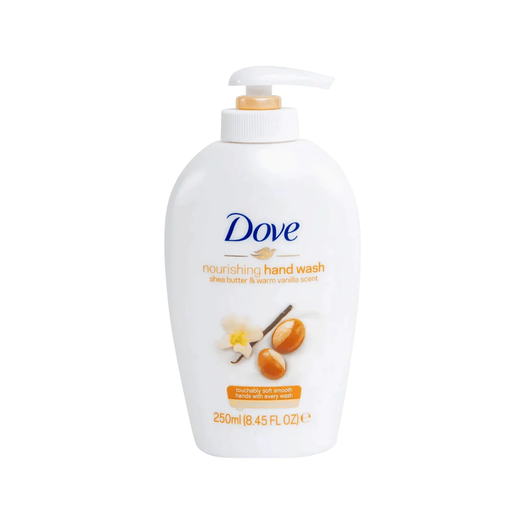 غسول لليدين بزبدة الشيا دوف - 250مل | Dove nourishing hand wash shea butter & warm vanilla