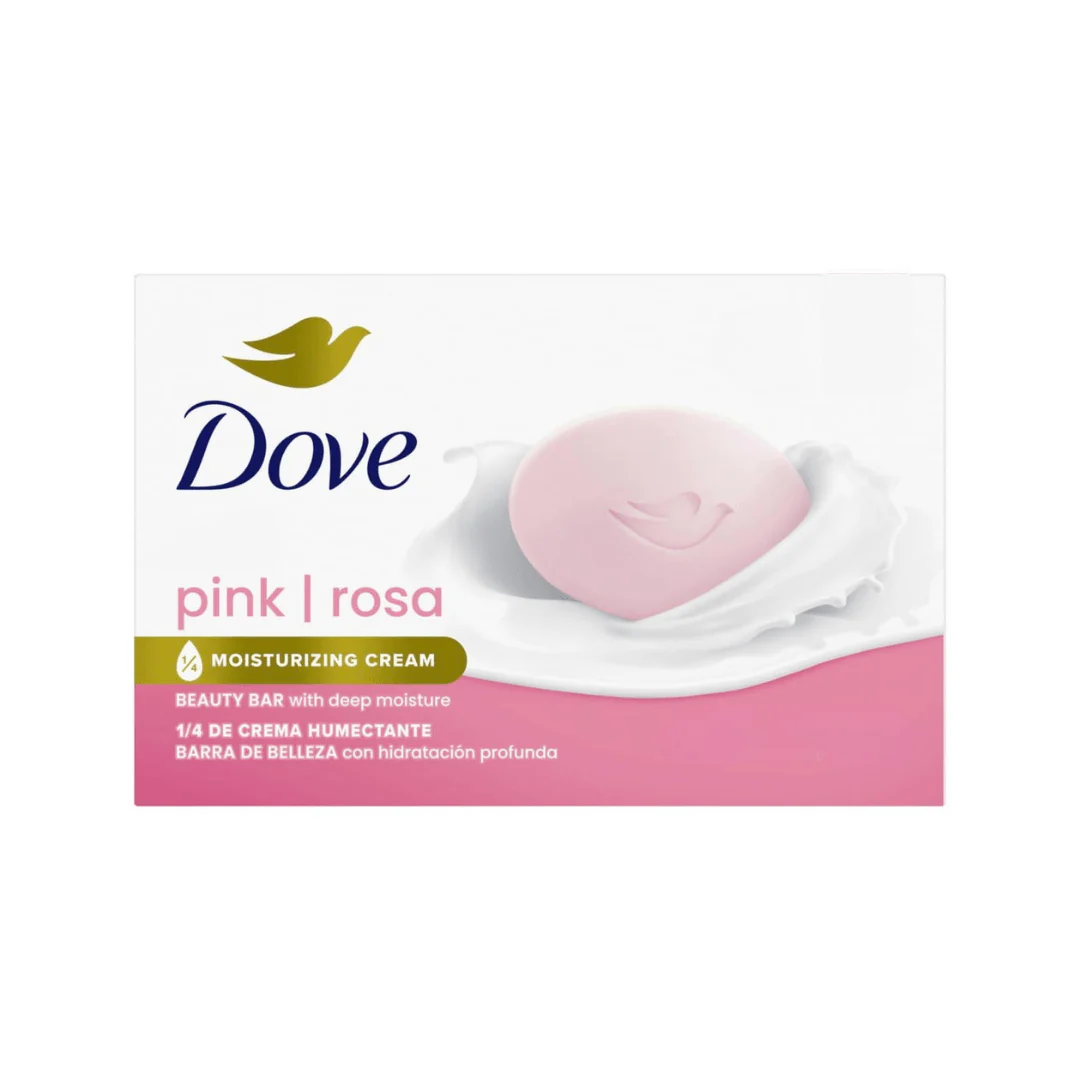صابونة دوف بنك روزا | Dove pink rosa with deep moisture beauty bar - Image 2