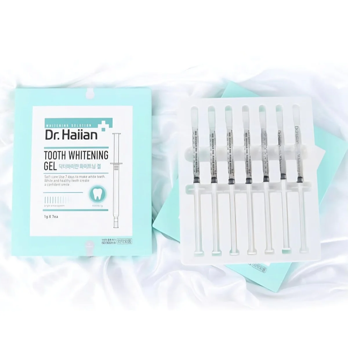 جل تبييض الاسنان مع قاعدة سليكون دكتور هايان | Dr.Haiian tooth whitening gel with silicone tooth tray - Image 2