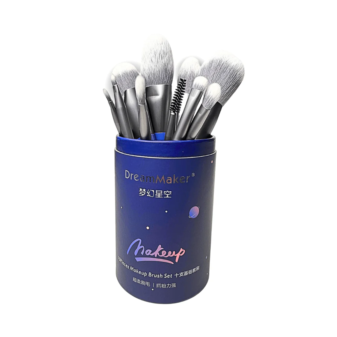 مجموعة فرش مكياج دريم ميكر | Dream maker 10 pieces makeup brush set