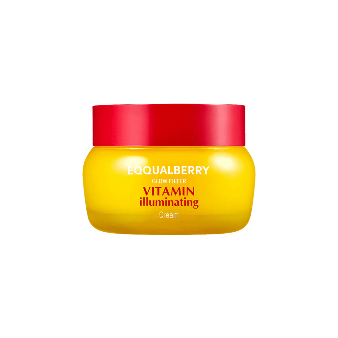 كريم فيتامين لتفتيح البشرة ايكول بيري - 50مل | EqqualBerry glow filter vitamin illuminating cream - Image 2