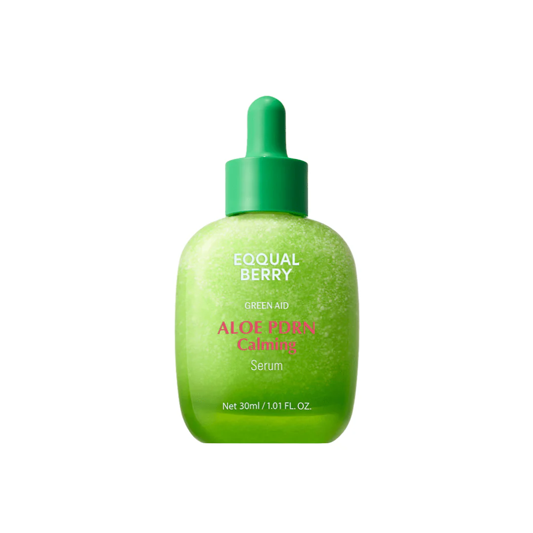 سيروم الوفيرا ايكول بيري - 30مل | EqqualBerry green aid aloe pdrn calming serum
