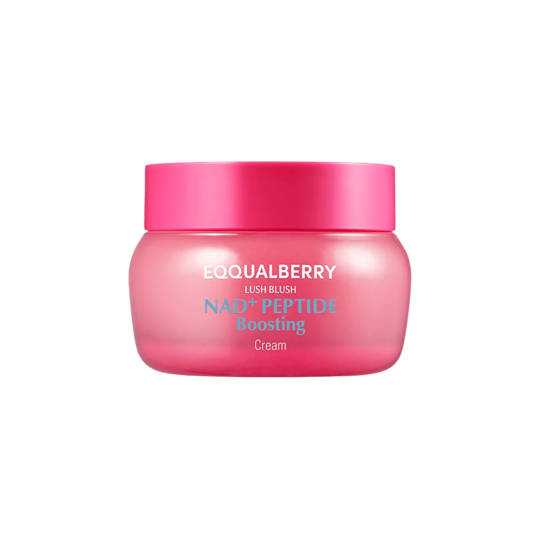 كريم بيبتايد ايكول بيري - 50مل | EqqualBerry lush blush nad+ peptide boosting cream