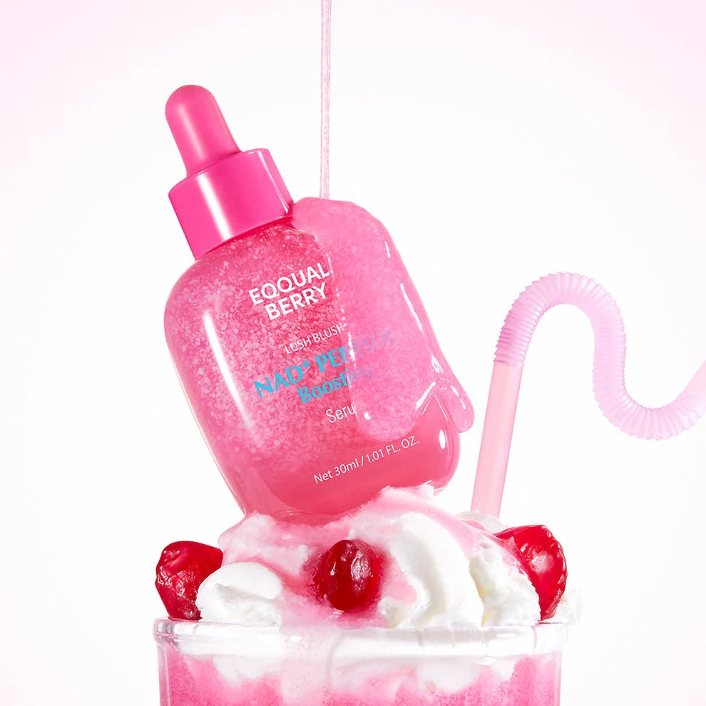 سيروم بيبتايد ايكول بيري - 30مل | EqqualBerry lush blush nad+ peptide boosting serum - Image 3