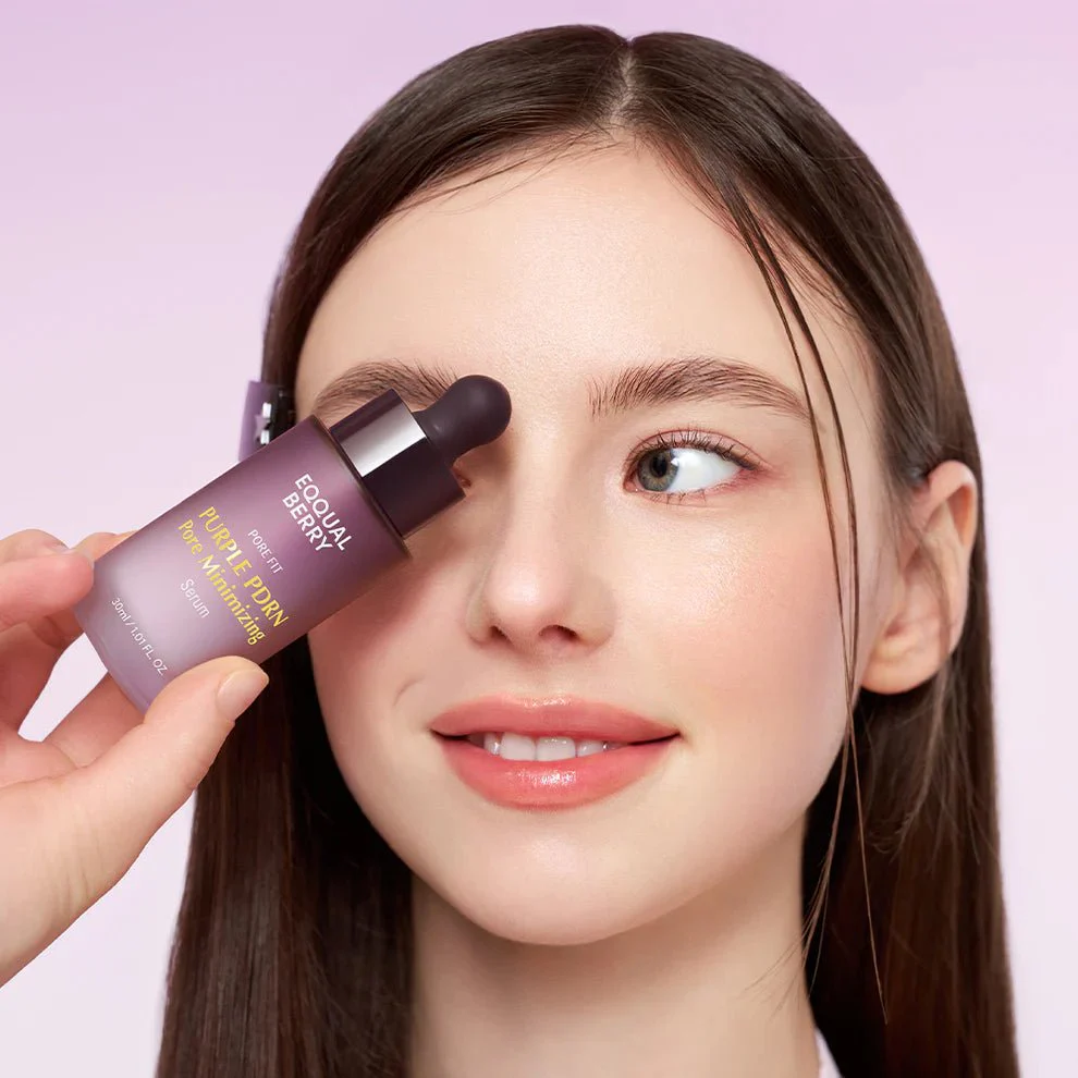 سيروم تصغير المسام ايكول بيري - 30مل | EqqualBerry purple pdrn pore minimizing serum - Image 3