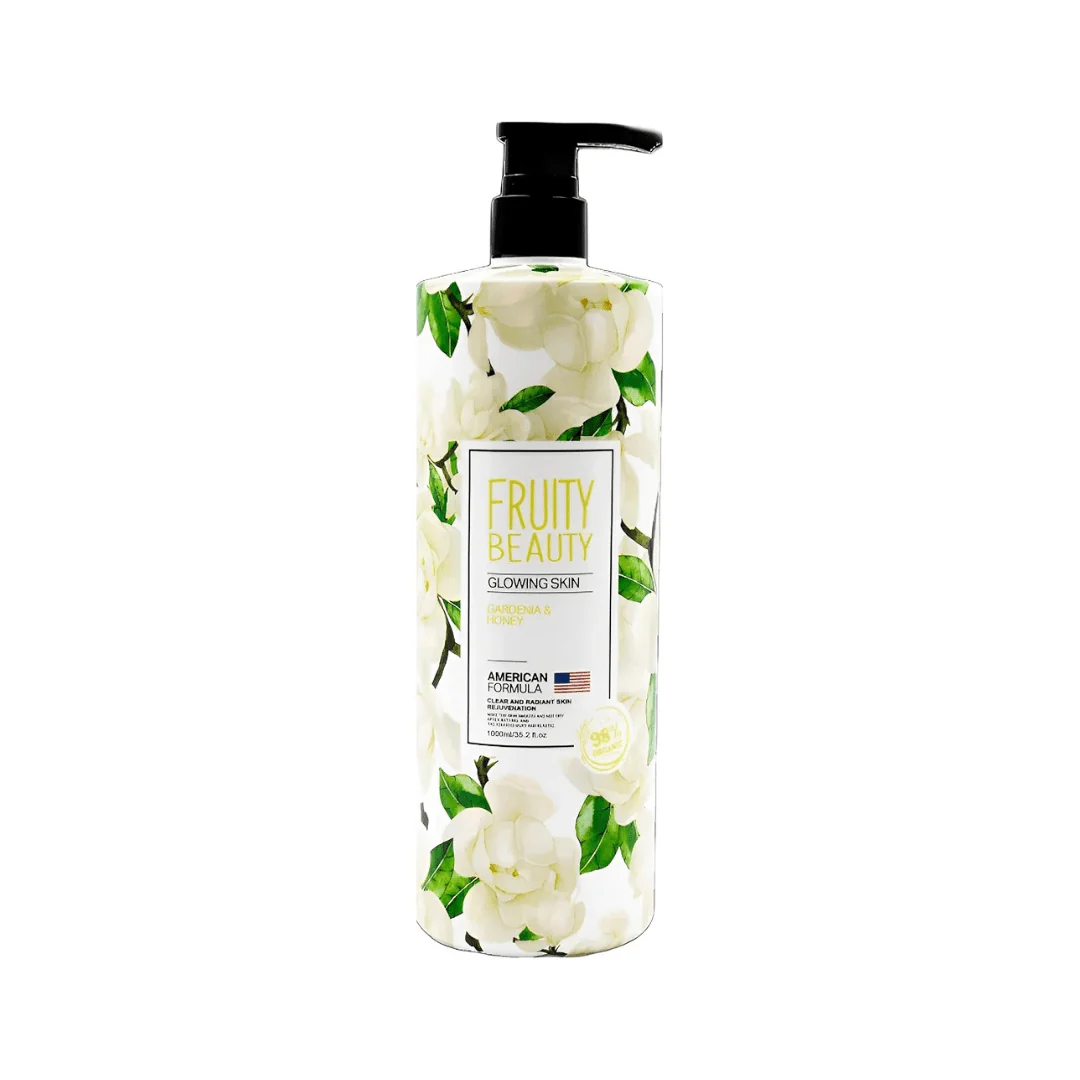 غسول جسم فروتي بالكاردينيا و العسل - 1000مل | Fruity Beauty bright skin gardenia & honey shower gel