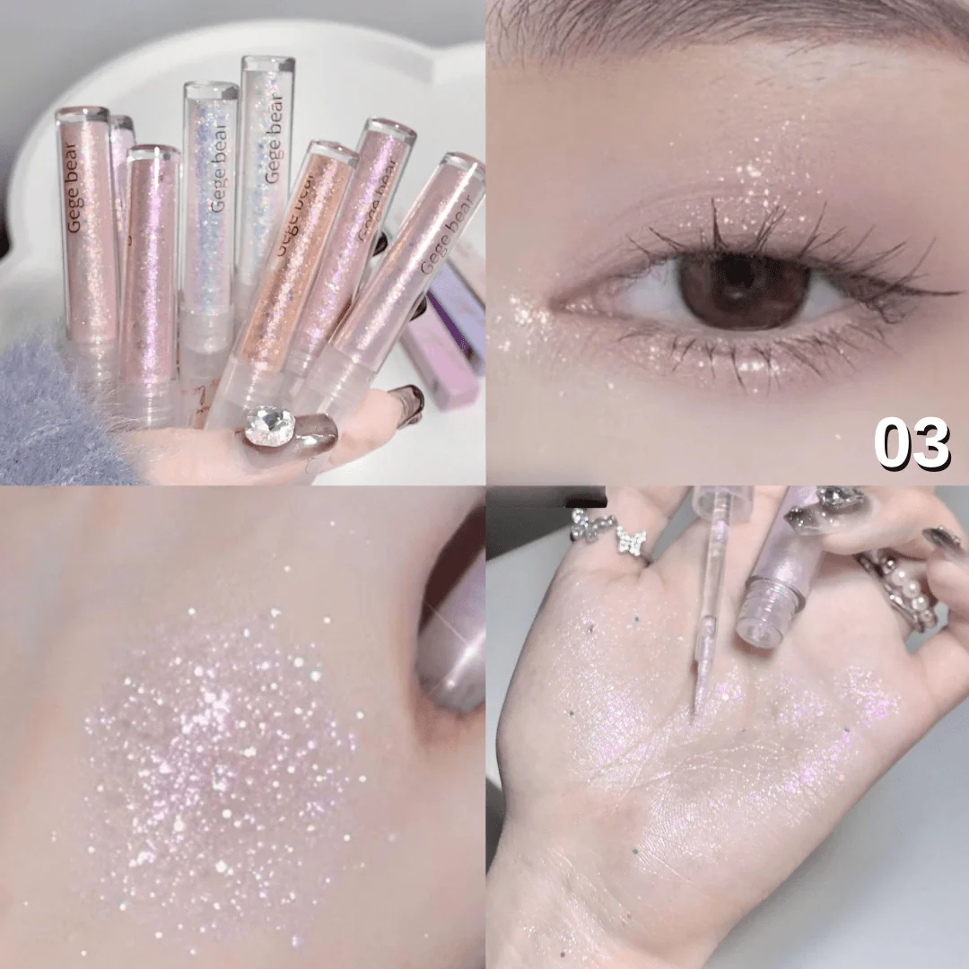 كليتر سائل جيجي بير | Gege Bear Jem Tears Liquid Glitter - Image 4