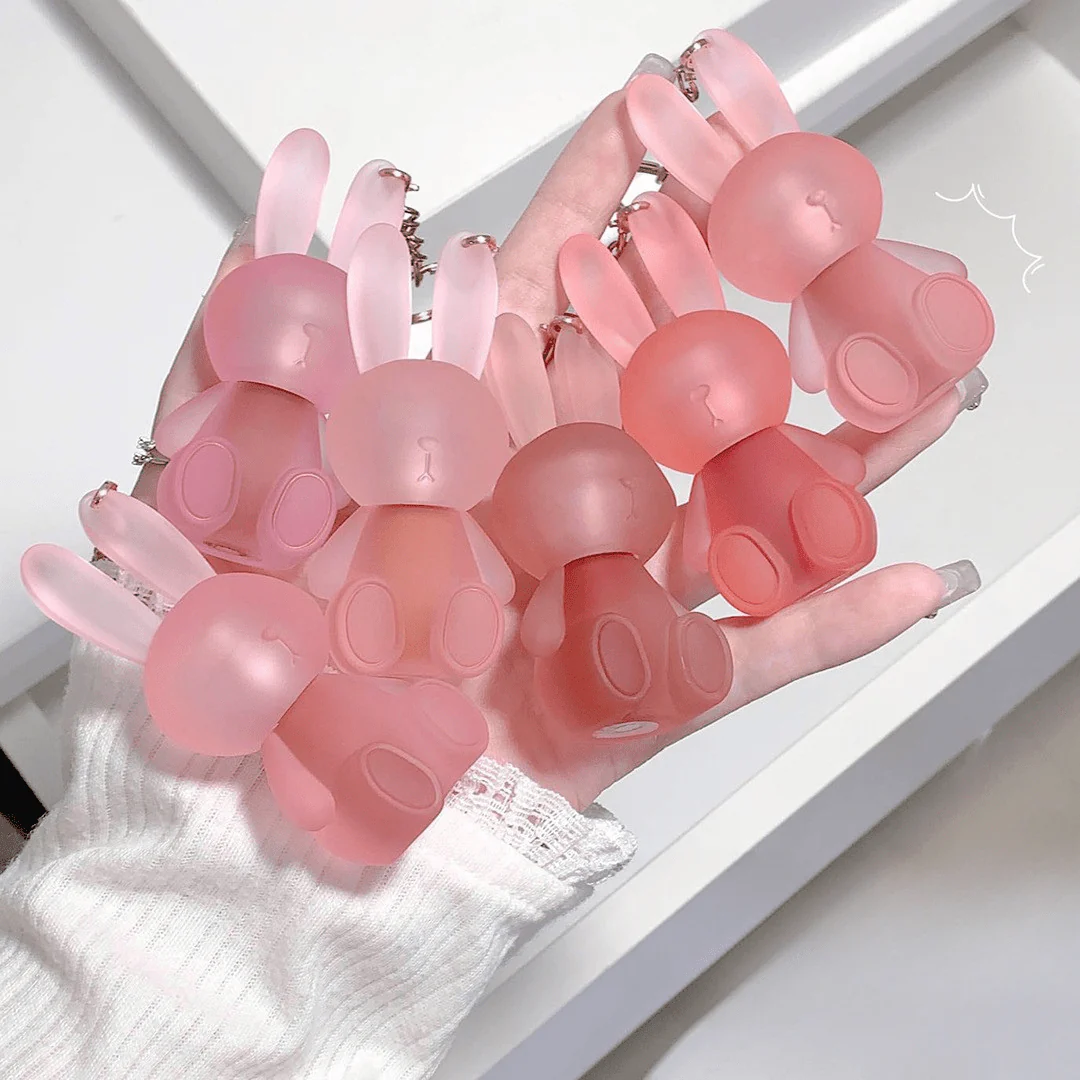احمر شفاه ميدالية الارنب جيجي بير | Gege Bear Rabbit Keychain Lip Mud - Image 10
