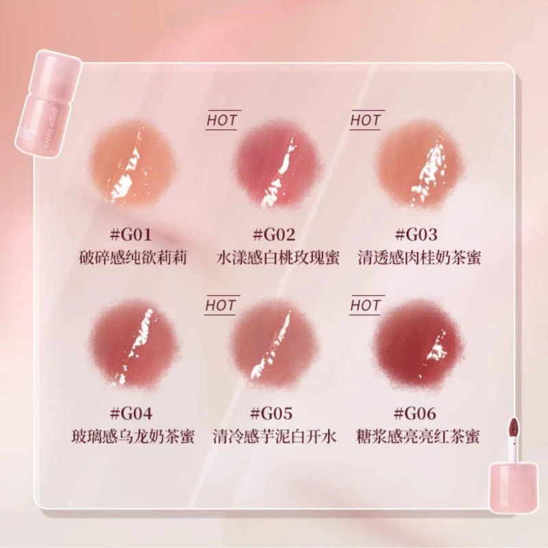 كلوس ايسنس كوكوتيل | GOGOTALES Pink Glaze Essence Lip Gloss - Image 13