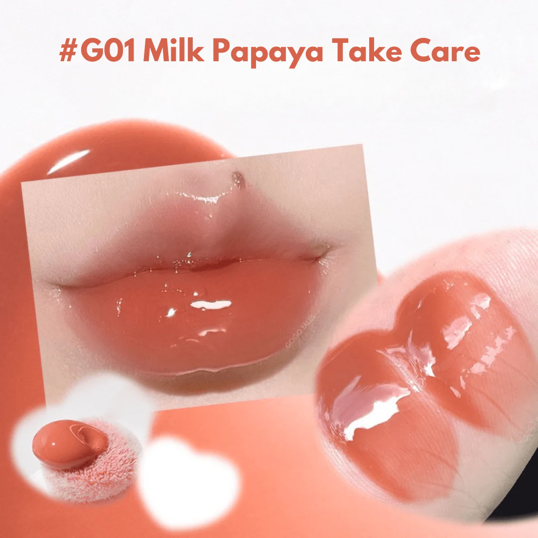 ليب كلوس جيلي كوكوتيل | GOGOTALES Small Ball Water Gloss Mirror Lip Glaze - Image 4