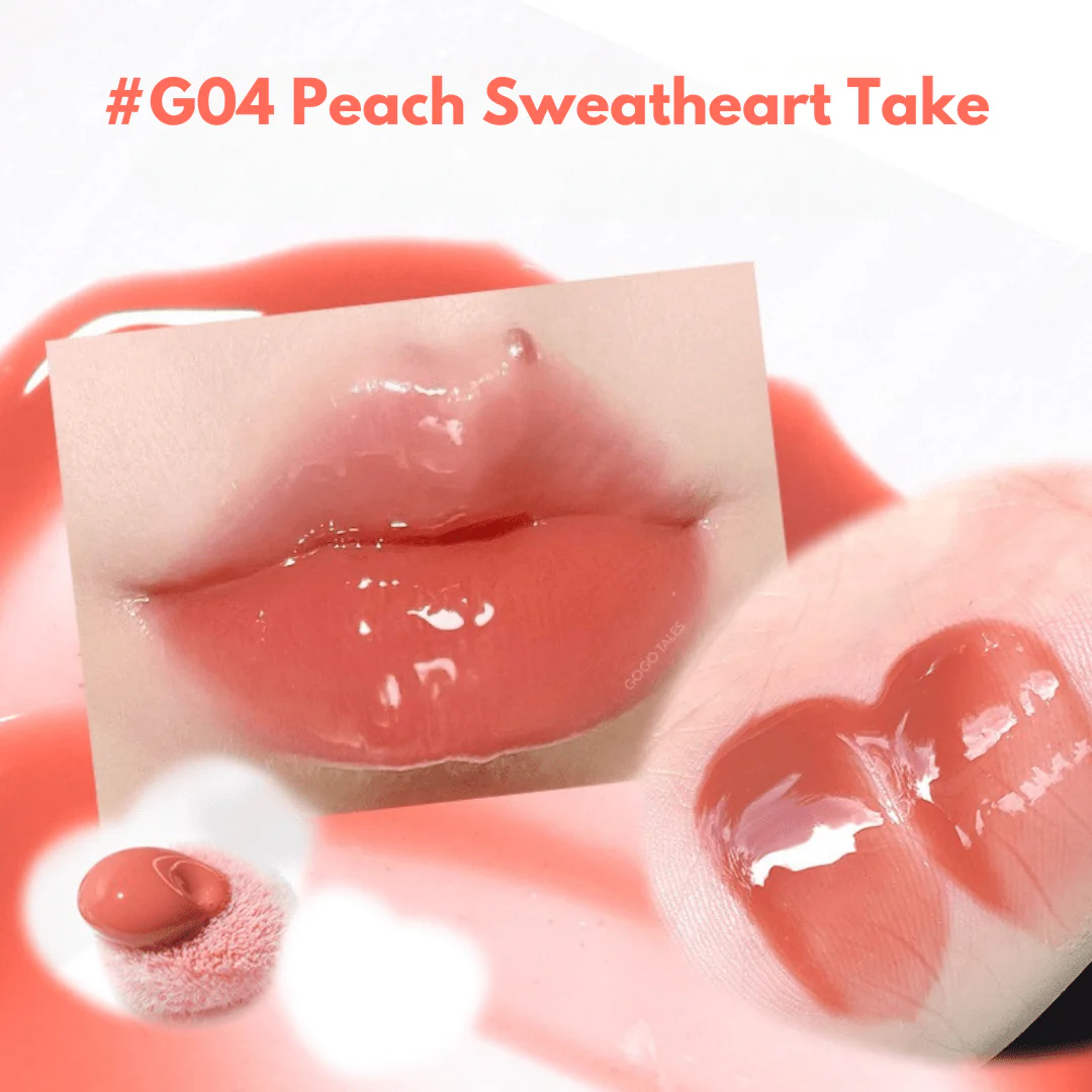 ليب كلوس جيلي كوكوتيل | GOGOTALES Small Ball Water Gloss Mirror Lip Glaze - Image 7