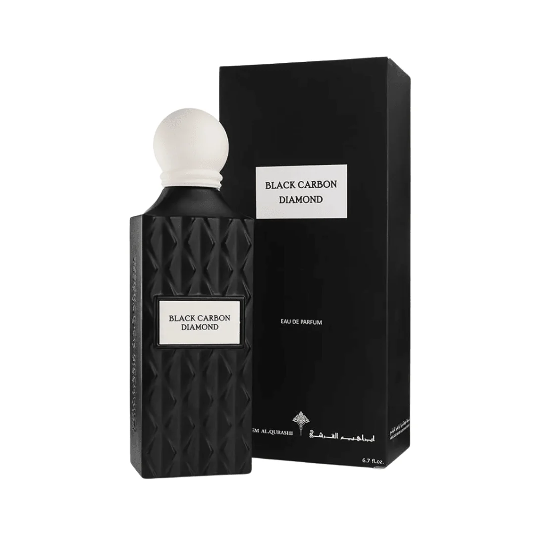عطر بلاك دايموند ابراهيم القرشي - 200مل | Ibrahim Al qurashi black carbon diamond perfume - Image 2