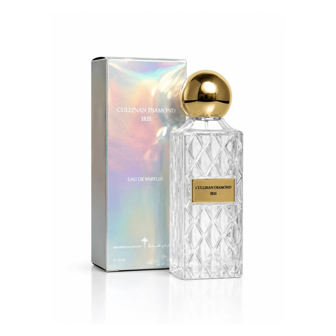 عطر كولينان دايموند ايريس صغير ابراهيم القرشي - 30مل | Ibrahim Al qurashi culinan diamond iris perfume - Image 2