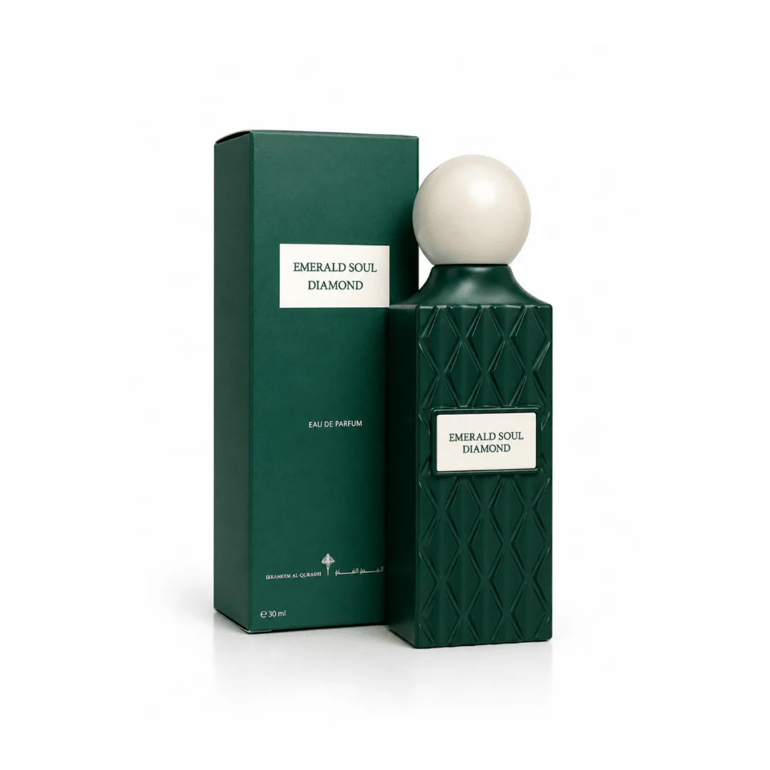 عطر  إيميرالد سول دايموند صغير ابراهيم القرشي - 30مل | Ibrahim Al Qurashi Emerald Soul Diamond - Image 2