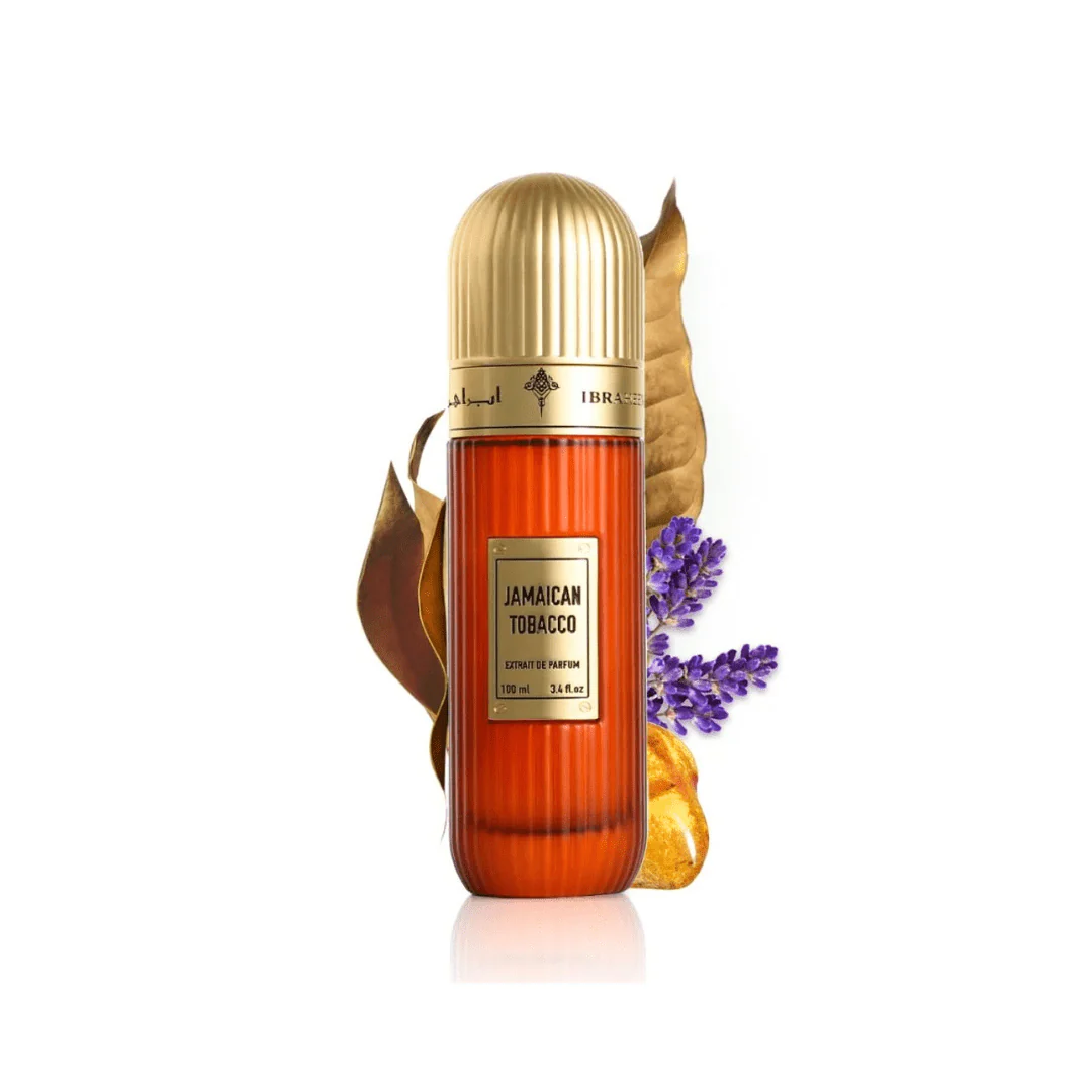 عطر توباكو جمايكي ابراهيم القرشي - 100مل | Ibrahim Al Qurashi jamaican tobacco perfume - Image 2