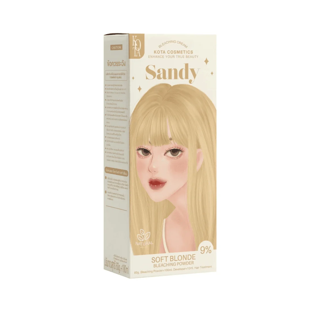 صبغة شعر لون اشقر فاتح كوتا | Kota sandy soft blonde hair color - Image 2
