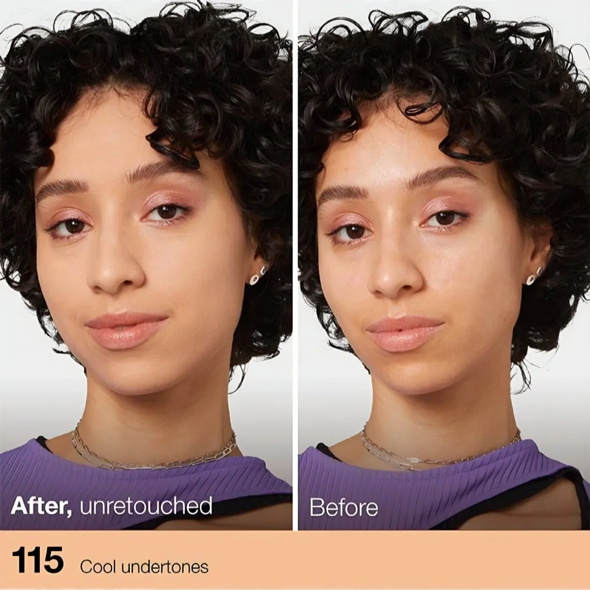 فاونديشن فت مي مايبلين درجة 115 | Maybelline fit me matte + poreless normal to oily foundation 115 - Image 3