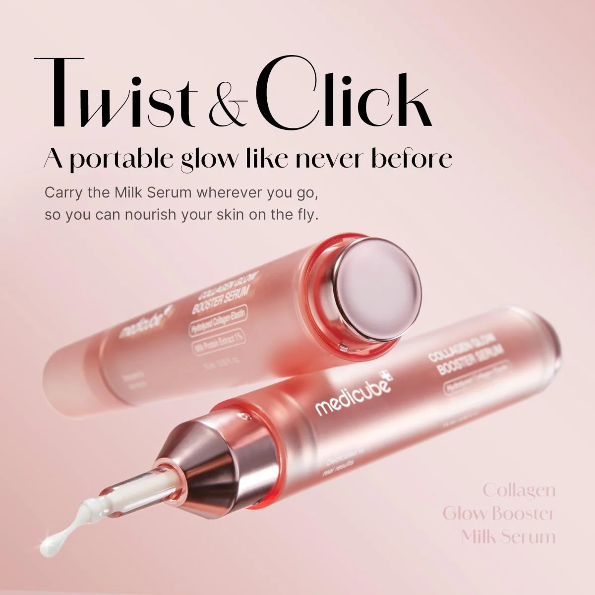 سيروم كولاجين بوستر ميدكيوب - 15مل | Medicube Collagen Glow Booster Serum - Image 4